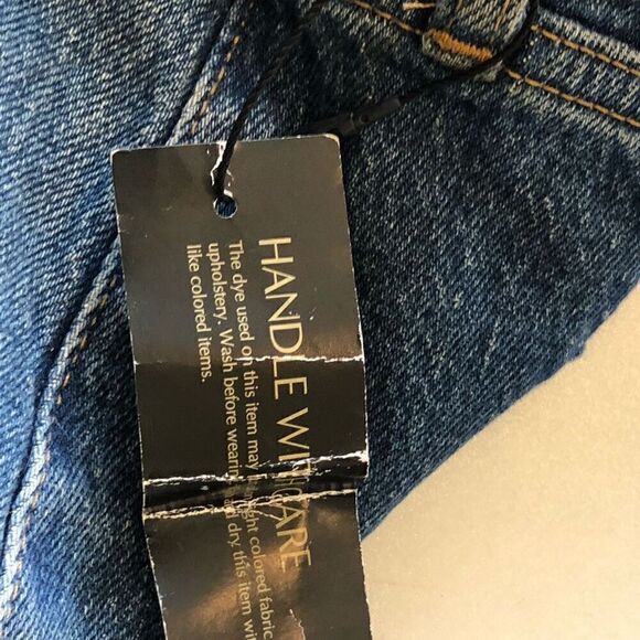 NEW Banana Republic Medium Wash Button Front Jean Shorts Size 18 NWT - Picture 10 of 14